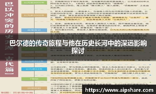 巴尔德的传奇旅程与他在历史长河中的深远影响探讨
